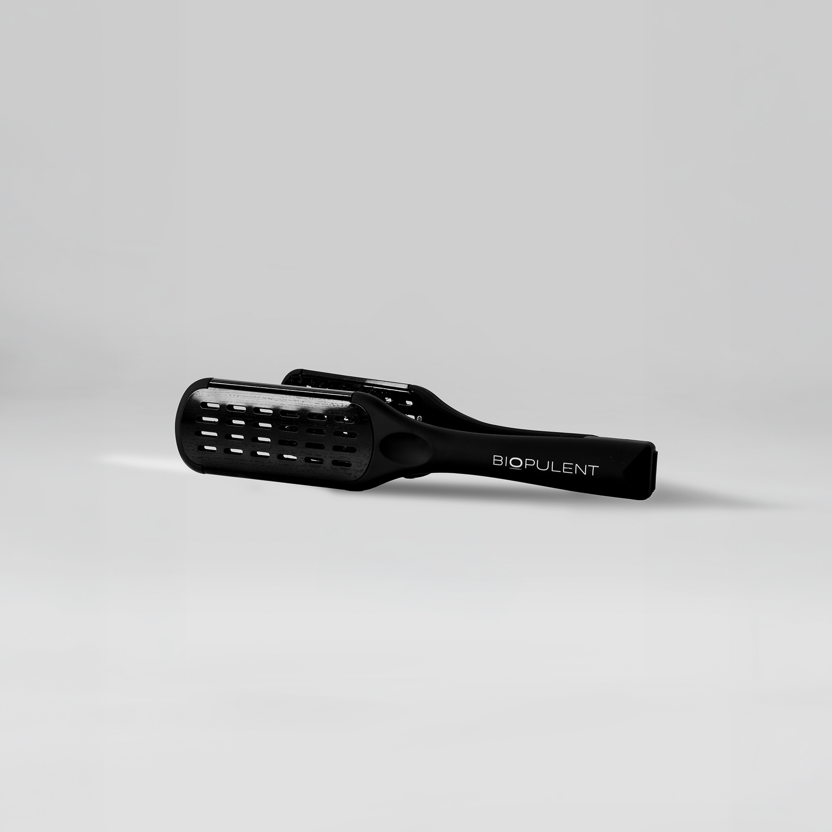 Hair Straightening Clamp Brush